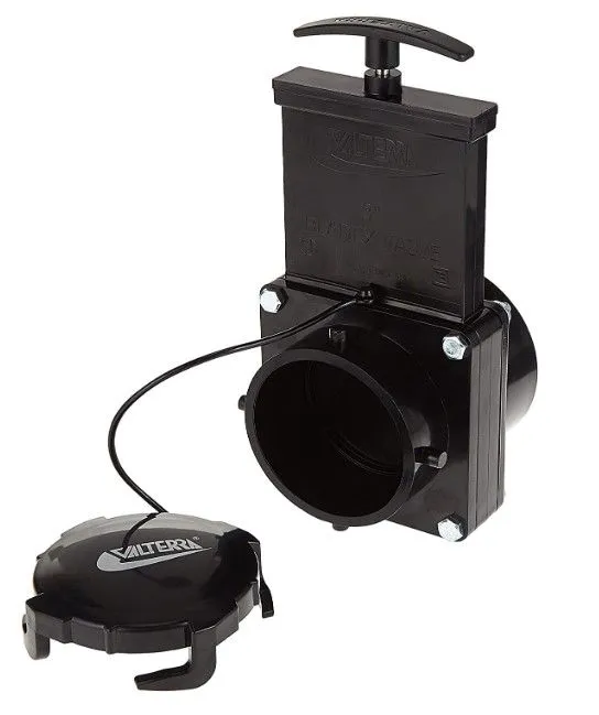 Waste Valve  3in Hub x 3in Bay